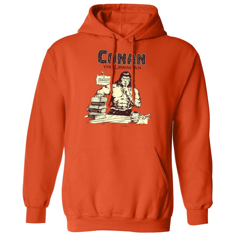 Classic Unisex Hoodie - N5AHRZ65 - Orange - 10