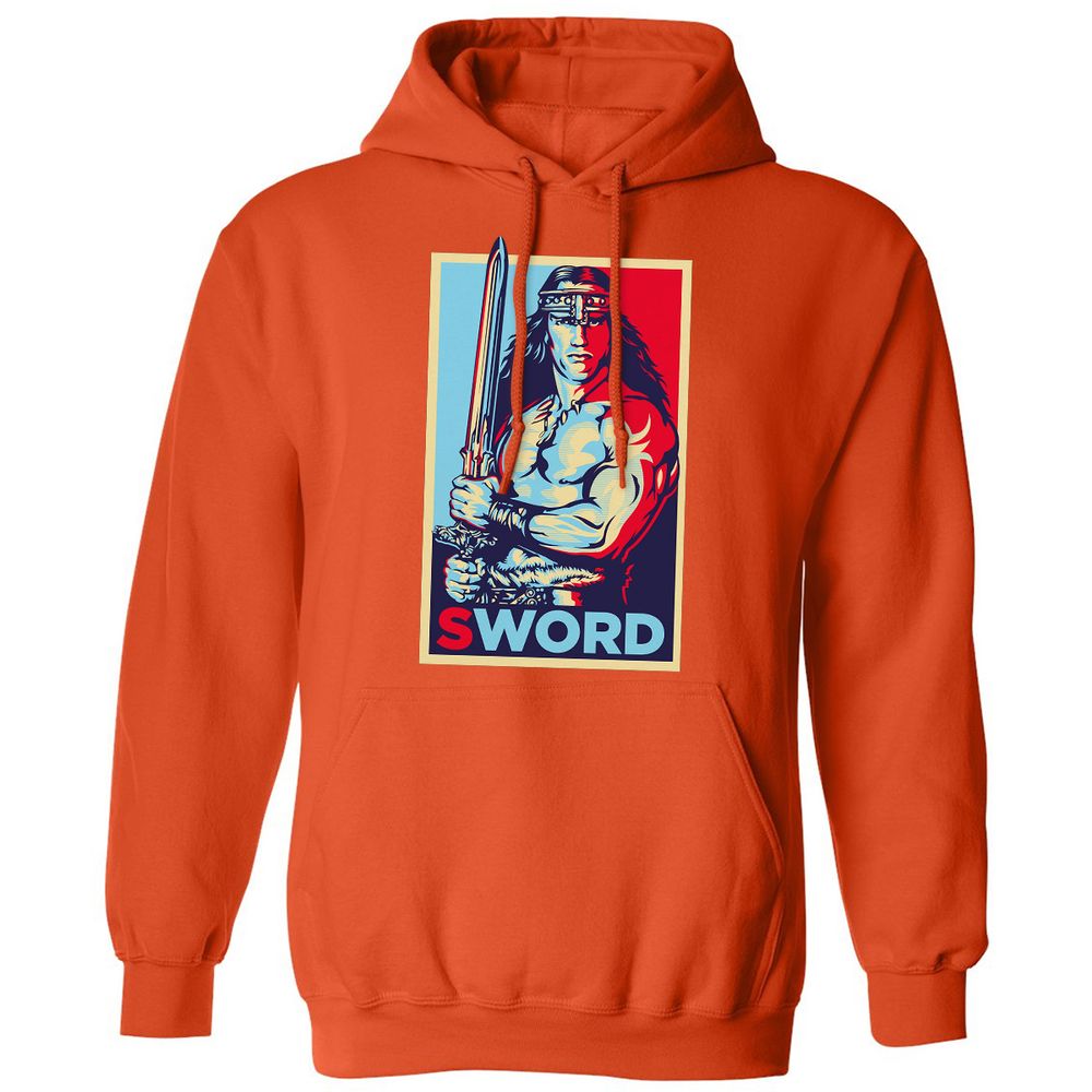 Classic Unisex Hoodie - 5UKYKWR4 - Orange - 10