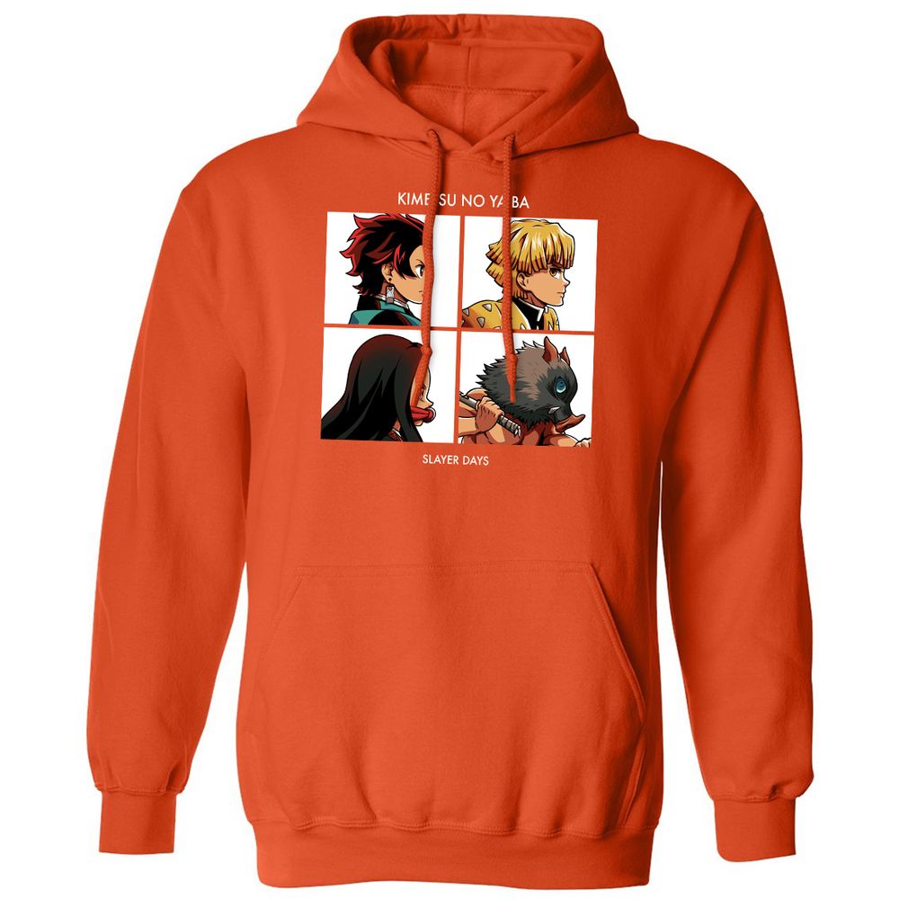 Classic Unisex Hoodie - ZS4VU1G6 - Orange - 10