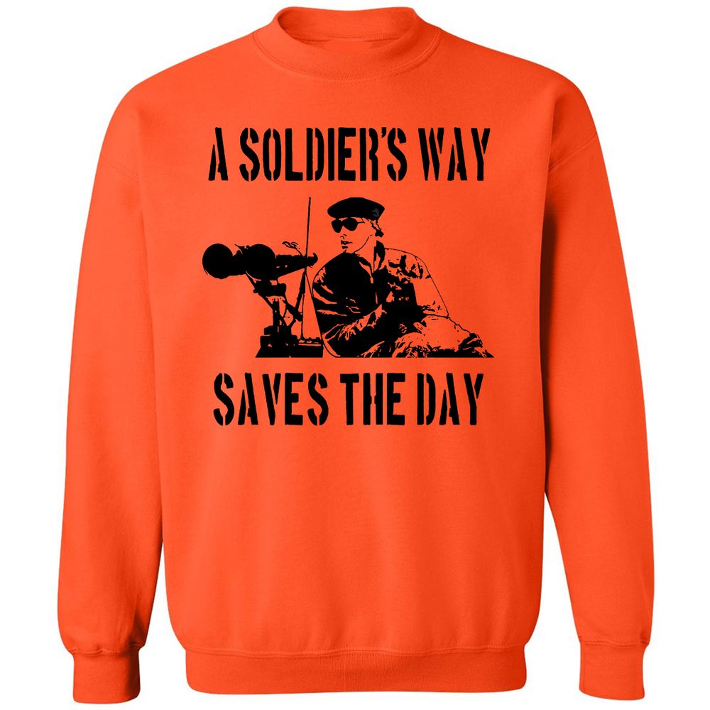 Classic Unisex Sweatshirt - 8KCJ3TSV - Orange - 10