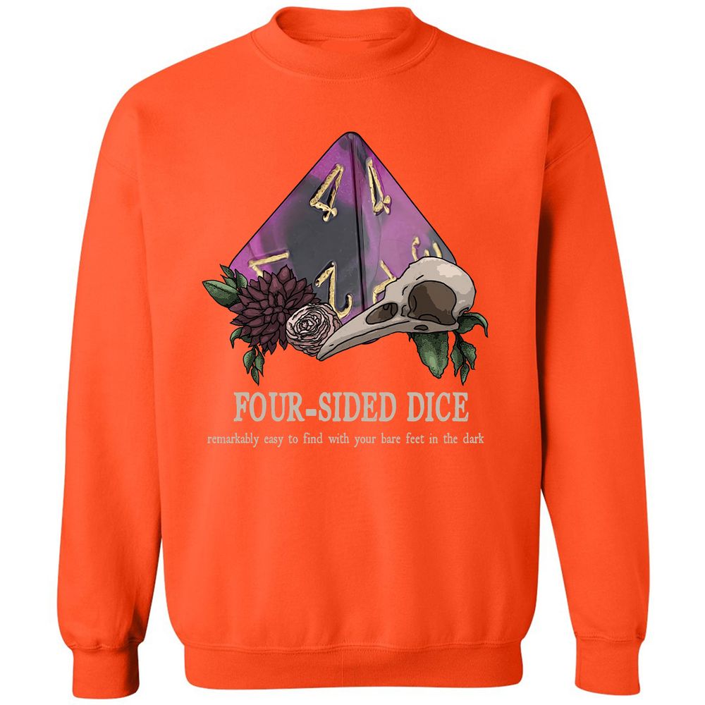 Classic Unisex Sweatshirt - W6ADGPTF - Orange - 10