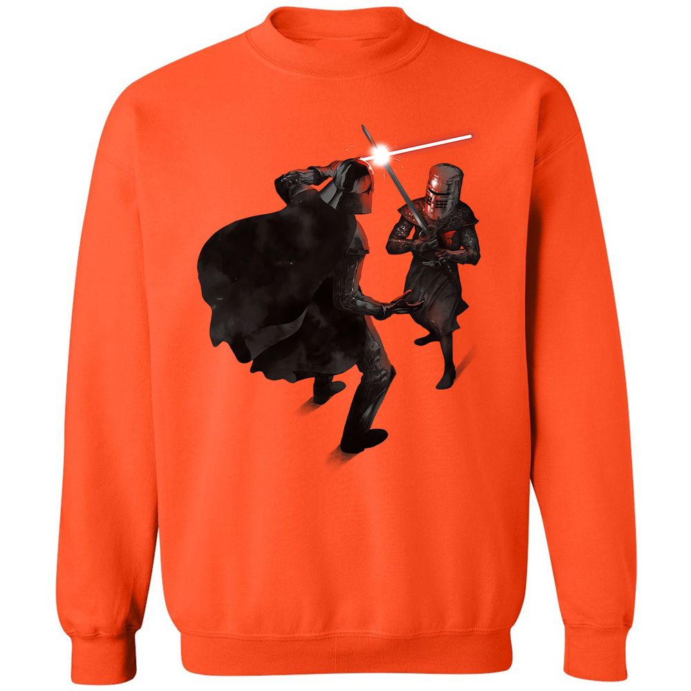 Classic Unisex Sweatshirt - XU4YWJSF - Orange - 10