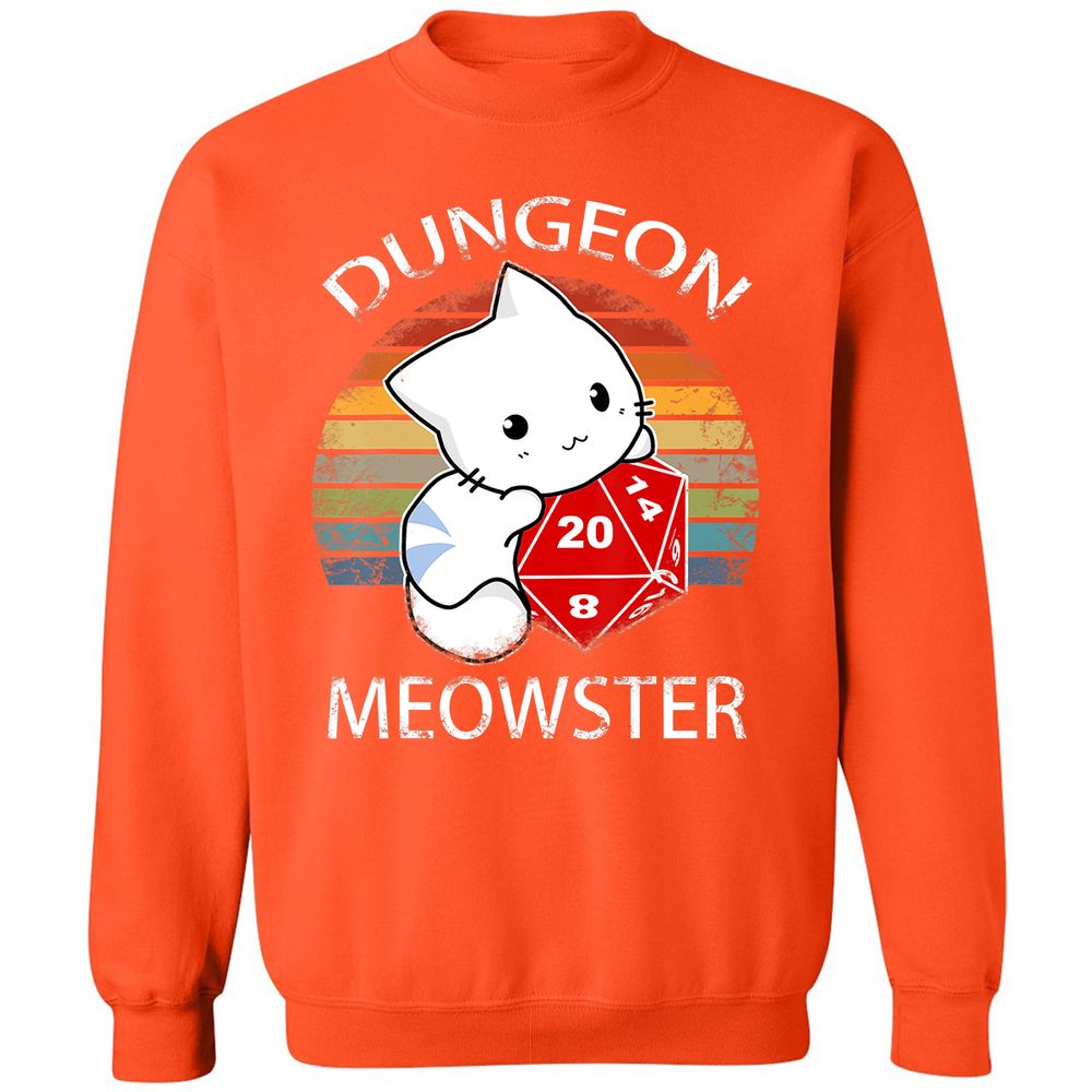 Classic Unisex Sweatshirt - XJGAMMY4 - Orange - 10