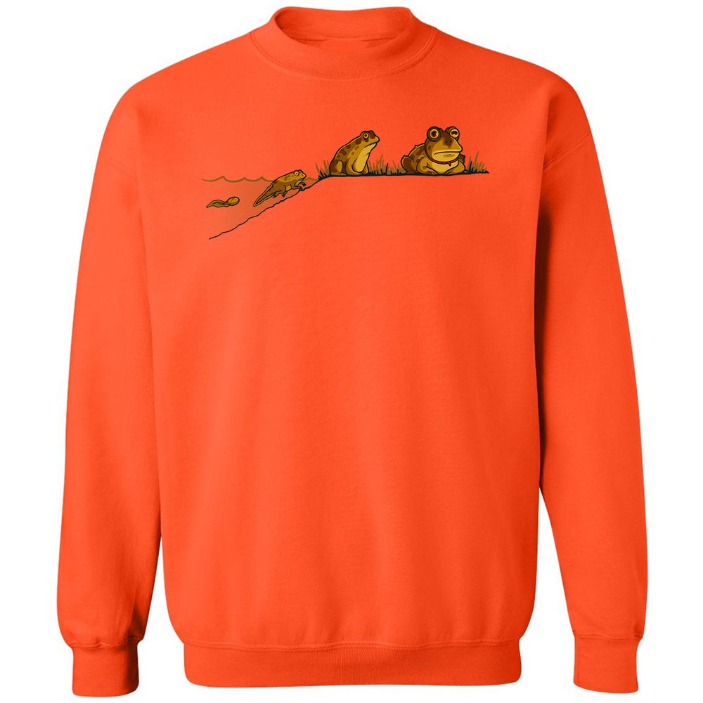 Classic Unisex Sweatshirt - GJ64NM5Y - Orange - 10