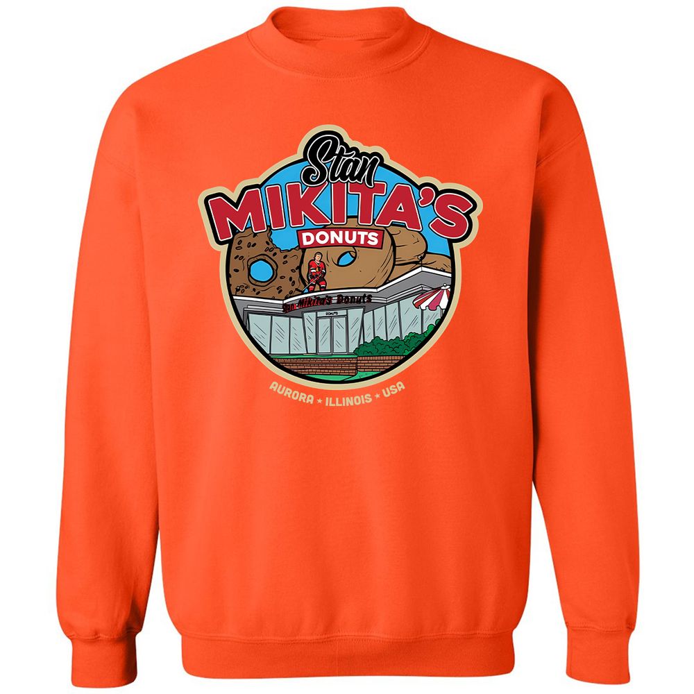 Classic Unisex Sweatshirt - 1ZK6C7VB - Orange - 10