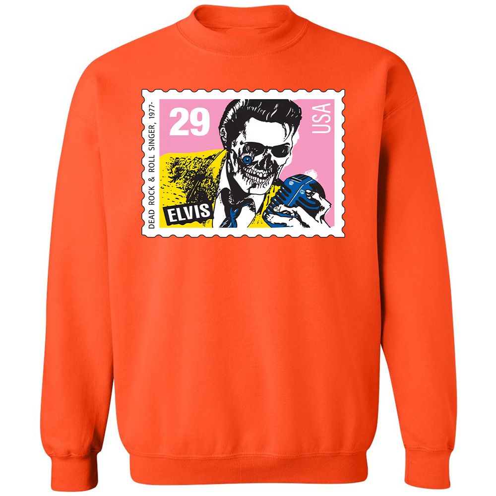 Classic Unisex Sweatshirt - XYR76VJY - Orange - 10