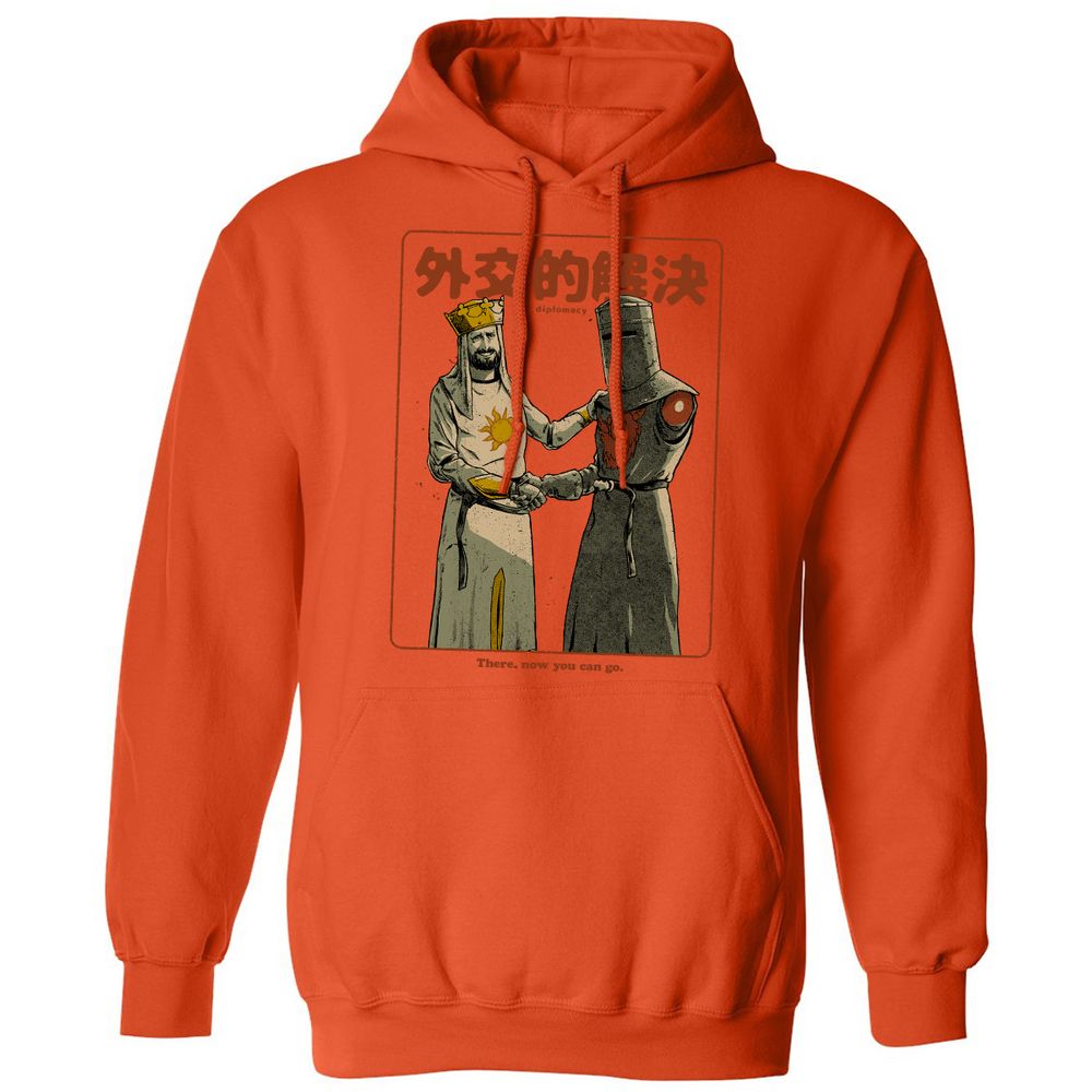 Classic Unisex Hoodie - HSN3RXK5 - Orange - 10