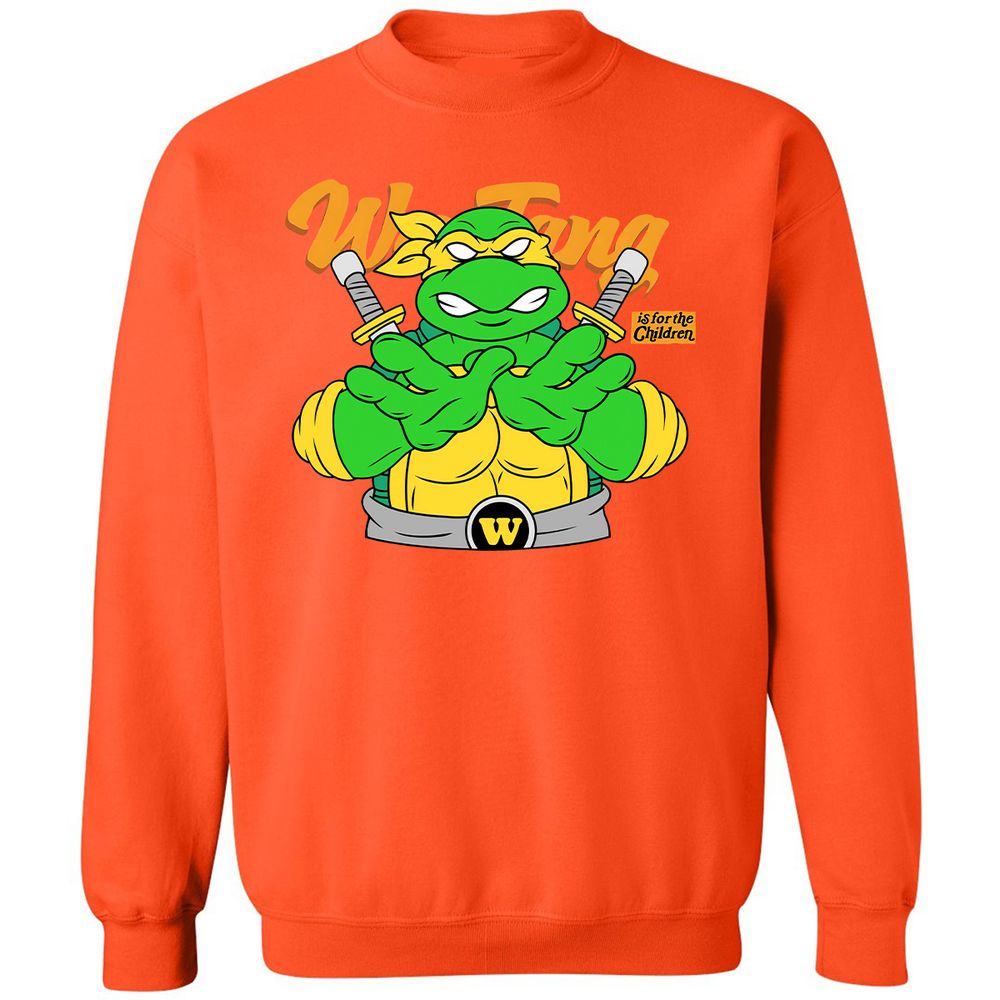 Tmnt is for children - Orange - 10