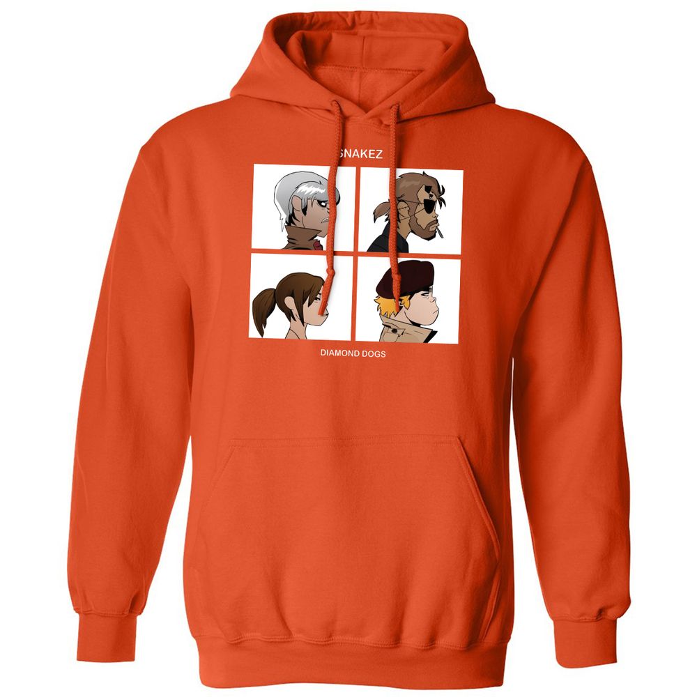 Classic Unisex Hoodie - QB94ADSX - Orange - 10