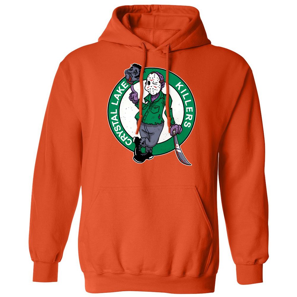 Classic Unisex Hoodie - 66NDGZ36 - Orange - 10