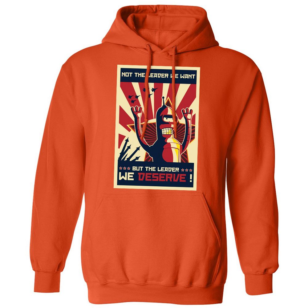 Classic Unisex Hoodie - 5GPF1P45 - Orange - 10
