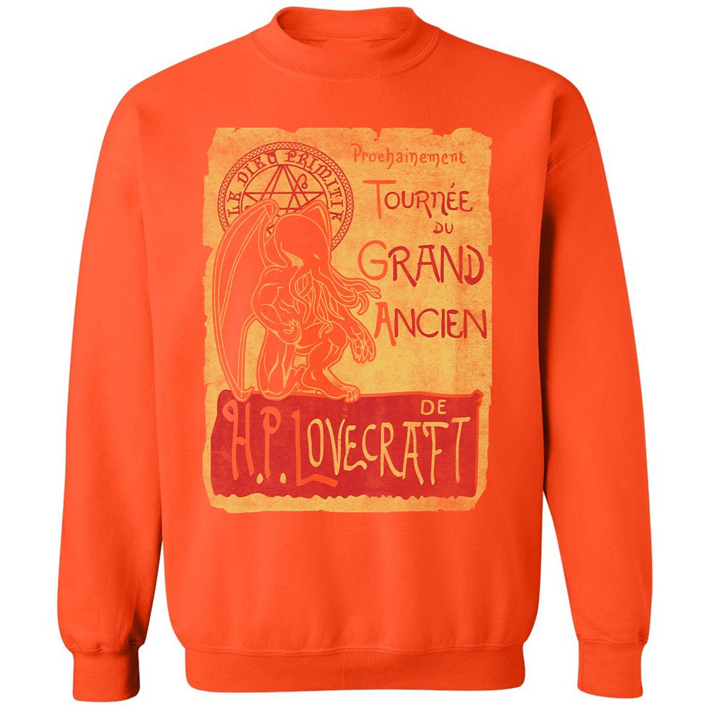 Classic Unisex Sweatshirt - 7V1JXYSX - Orange - 10