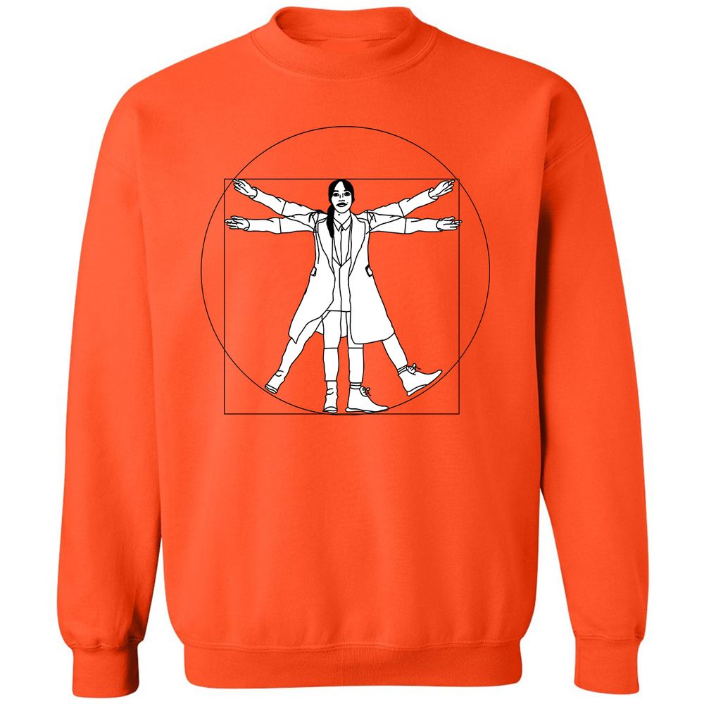 Vitruvian Philomena Cunk - Cunk on Earth - Orange - 10