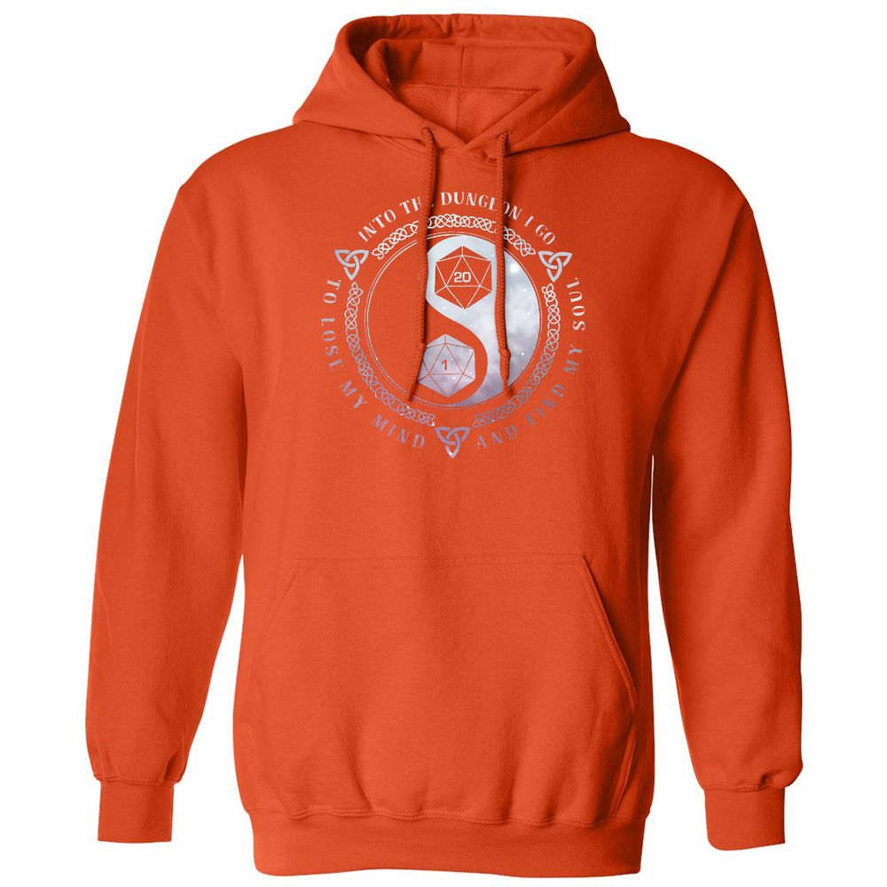 Classic Unisex Hoodie - UHGS7LPN - Orange - 10
