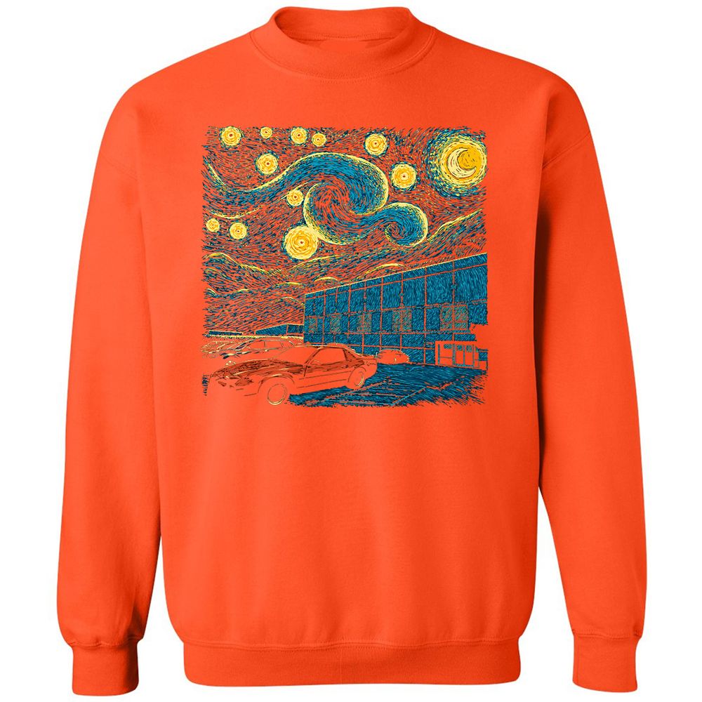 Classic Unisex Sweatshirt - G5FHML3Q - Orange - 10