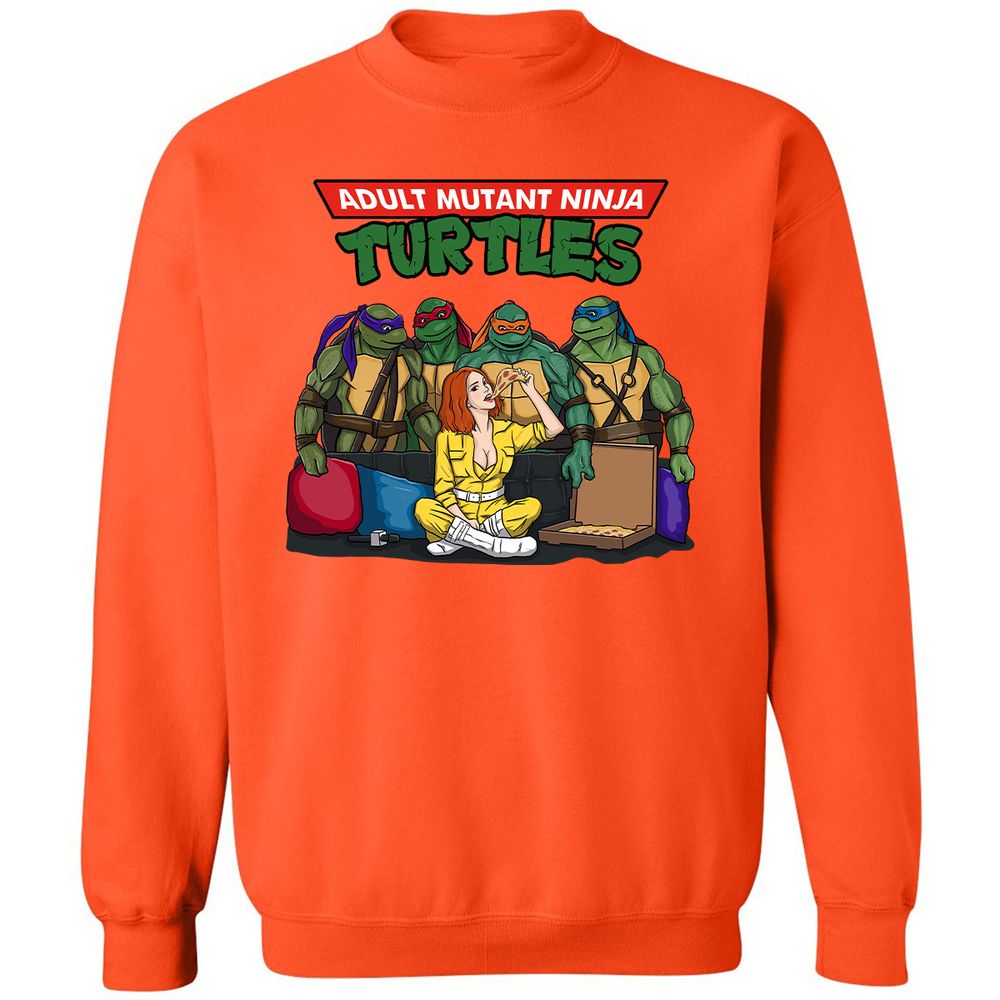 Classic Unisex Sweatshirt - 4LYX4SF3 - Orange - 10