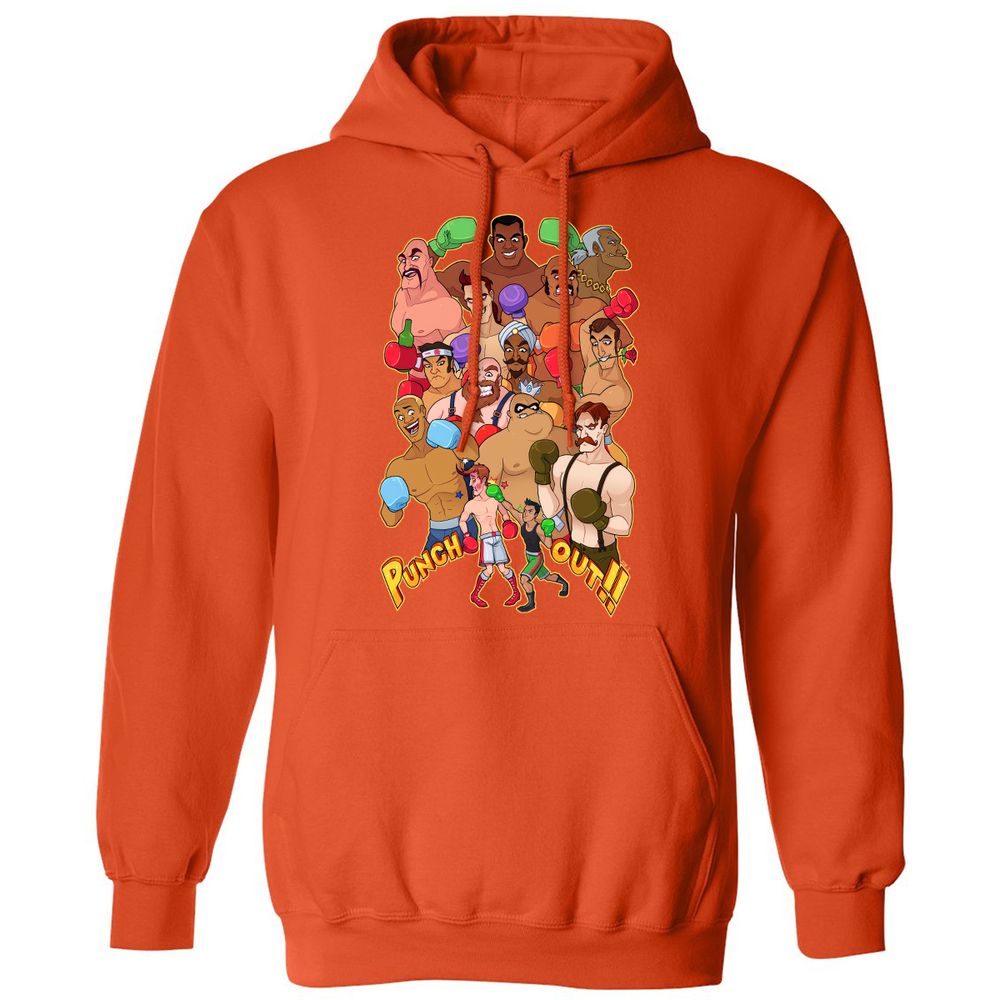 Classic Unisex Hoodie - ZHE1F9QB - Orange - 10