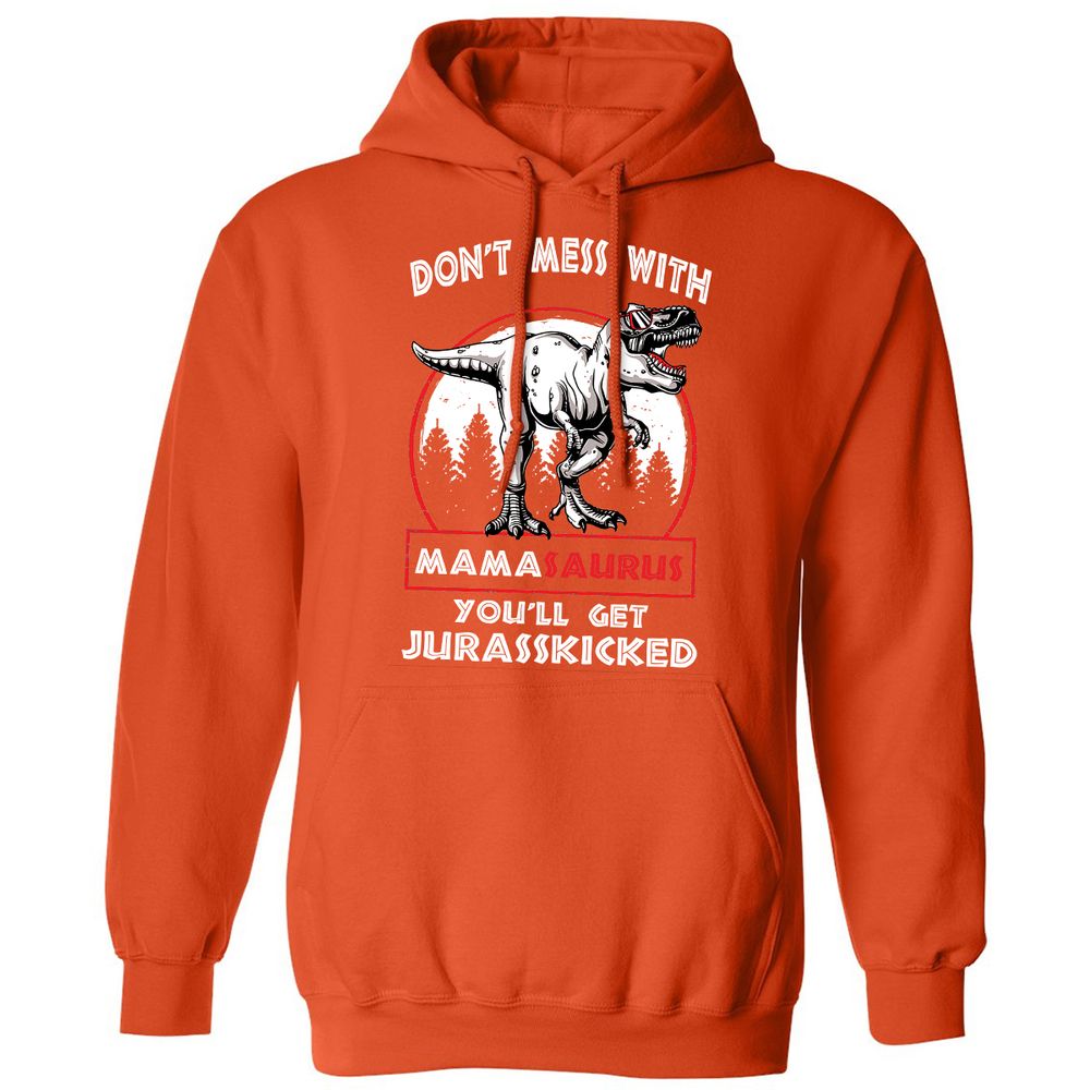 Classic Unisex Hoodie - V9VGR6WU - Orange - 10