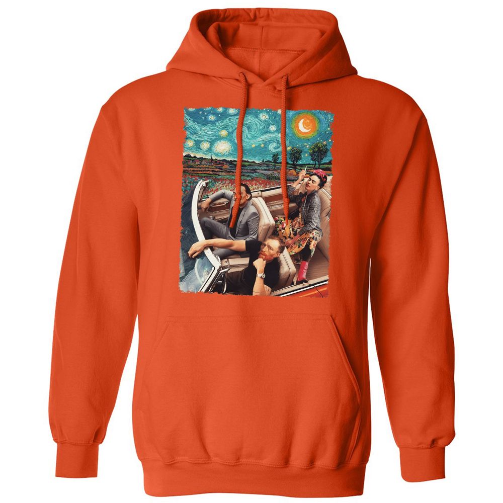 Classic Unisex Hoodie - A988RCAW - Orange - 10