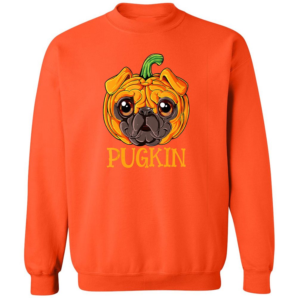 Classic Unisex Sweatshirt - 65GQH1PX - Orange - 10