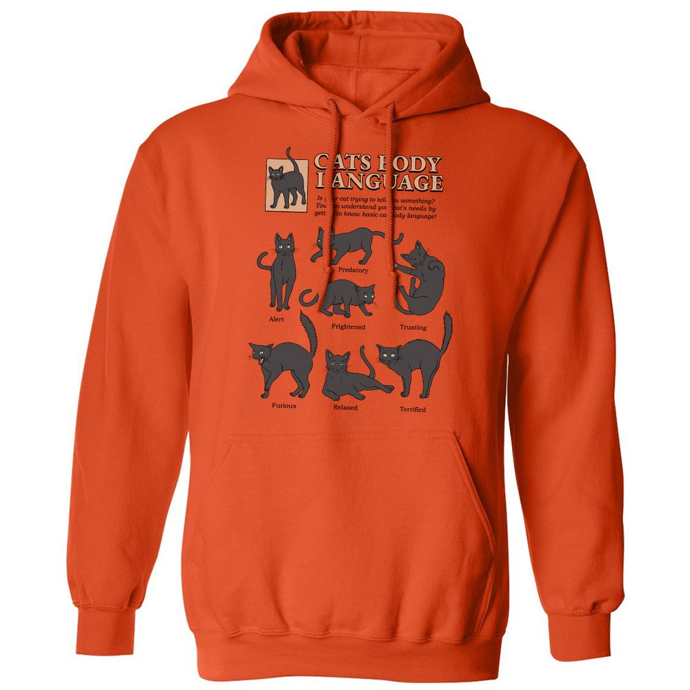 Classic Unisex Hoodie - 2ER6Z4YA - Orange - 10