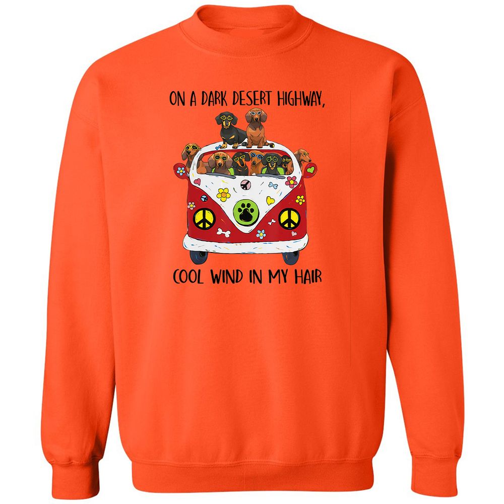 Classic Unisex Sweatshirt - Y5JGZBFM - Orange - 10