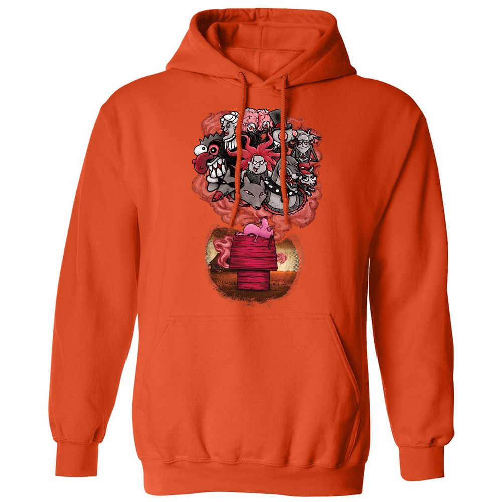 Classic Unisex Hoodie - G3AY8N2J - Orange - 10