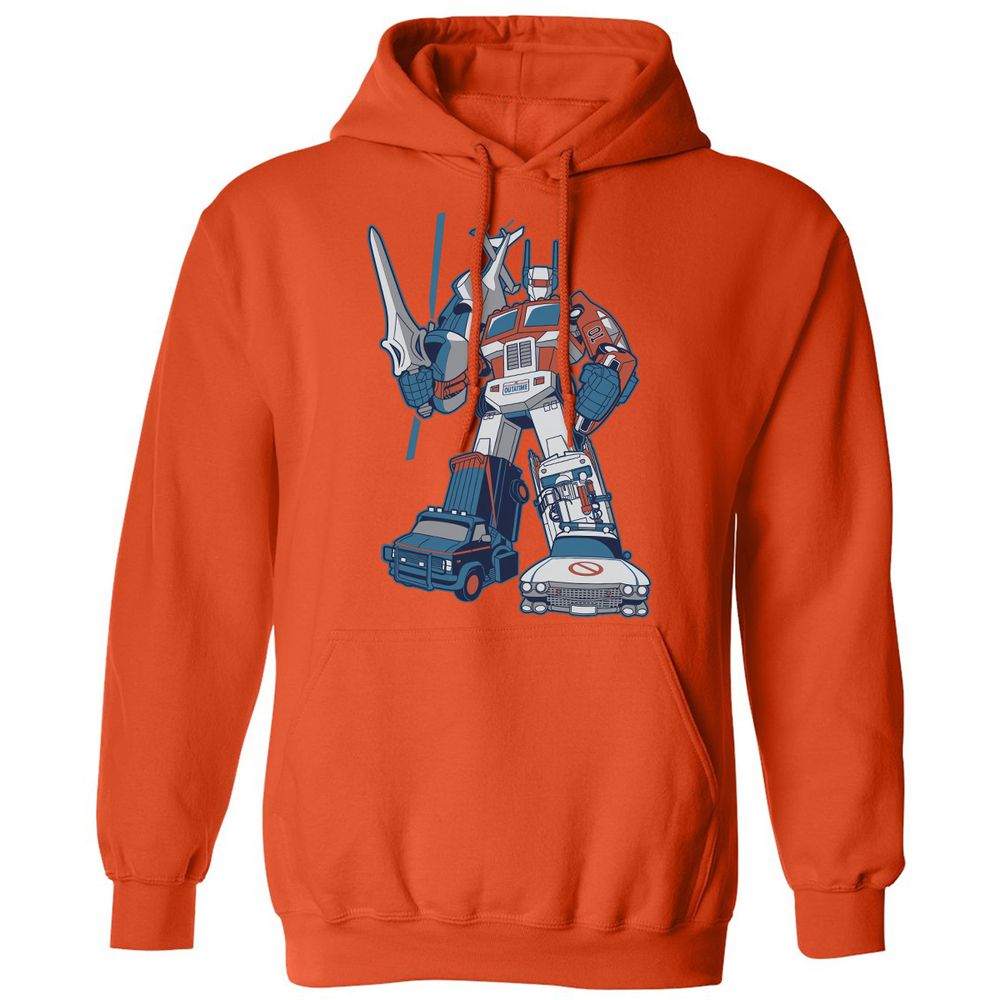 Classic Unisex Hoodie - MGGBXWB8 - Orange - 10