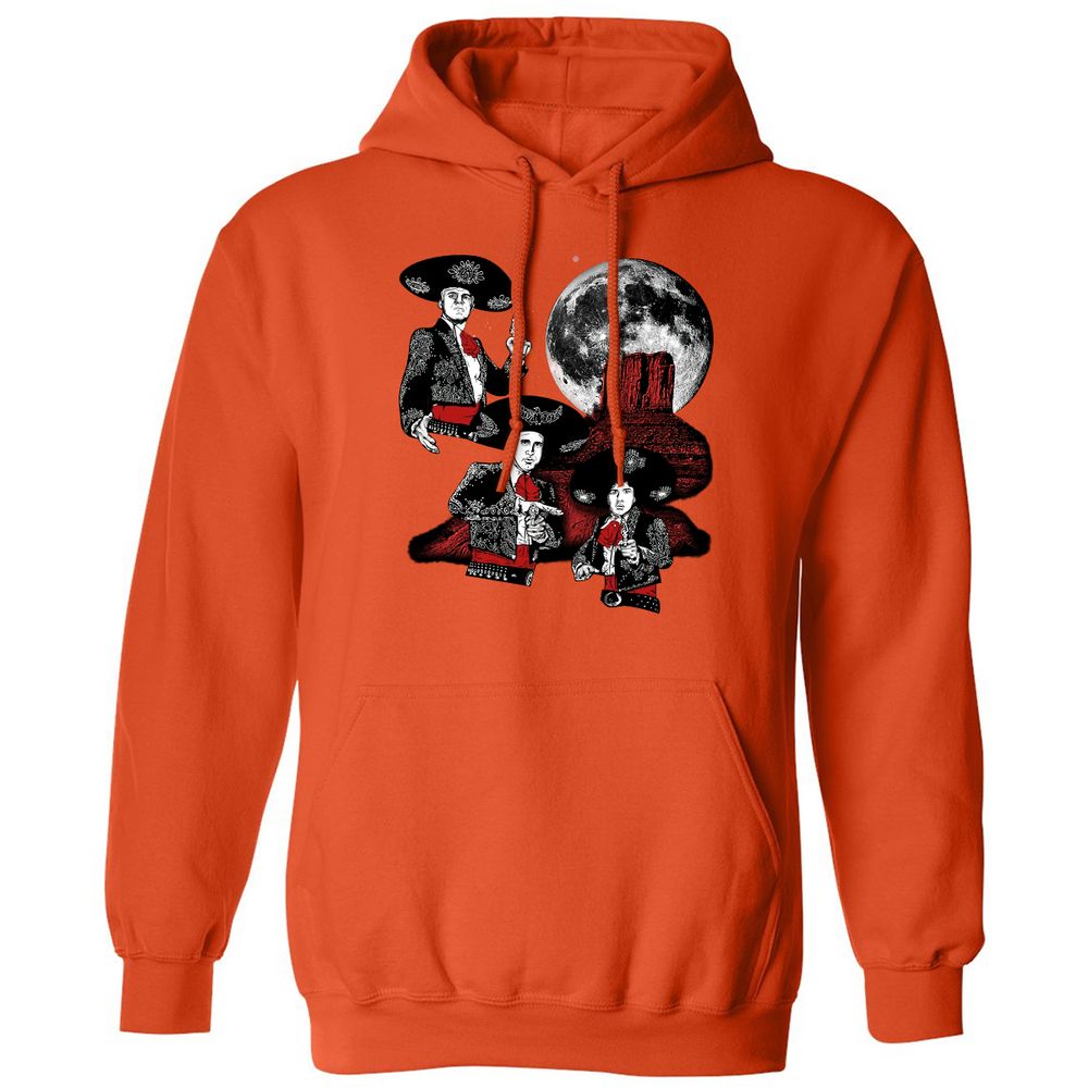 Classic Unisex Hoodie - 749YUYBB - Orange - 10