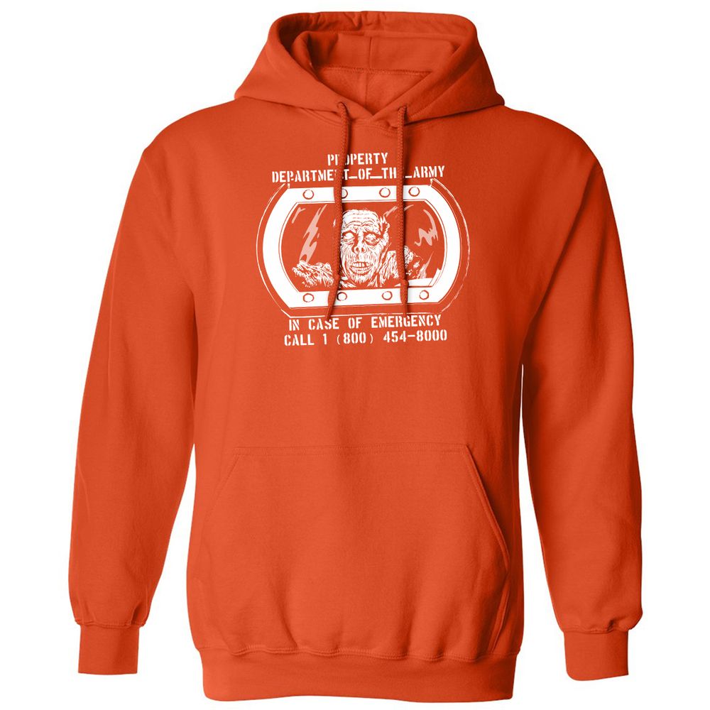 Classic Unisex Hoodie - RJ2JT4ZH - Orange - 10
