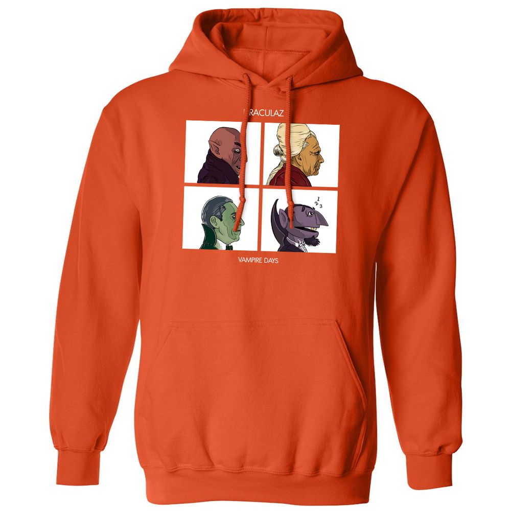 Classic Unisex Hoodie - 1EZUT1AZ - Orange - 10