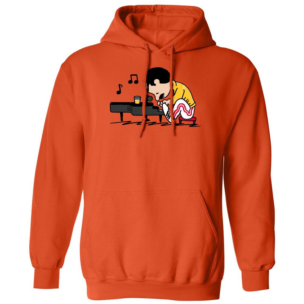 Classic Unisex Hoodie - BYP4PHFQ - Orange - 10