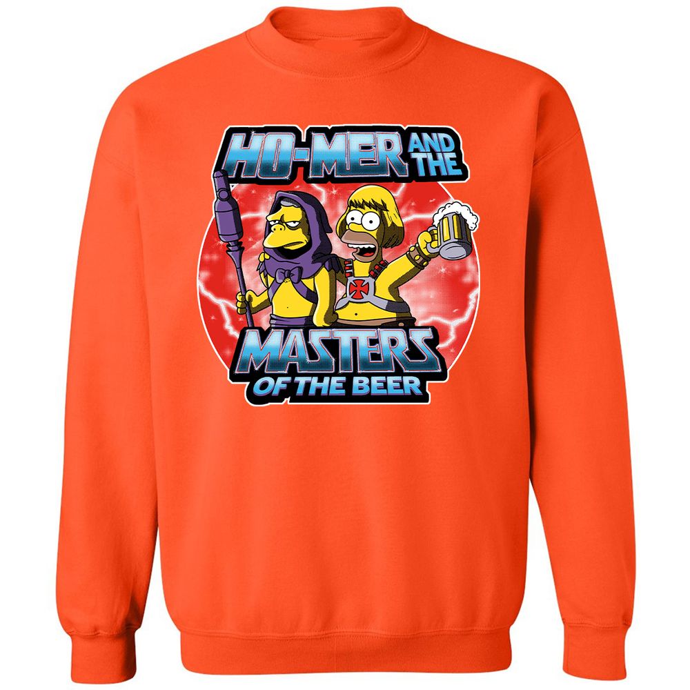 Classic Unisex Sweatshirt - EVAXZCAP - Orange - 10