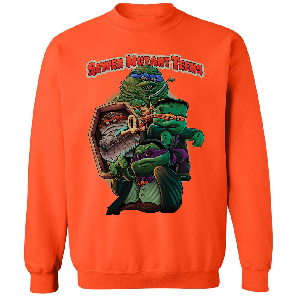 Classic Unisex Sweatshirt - AQM3DPWV - Orange - 10