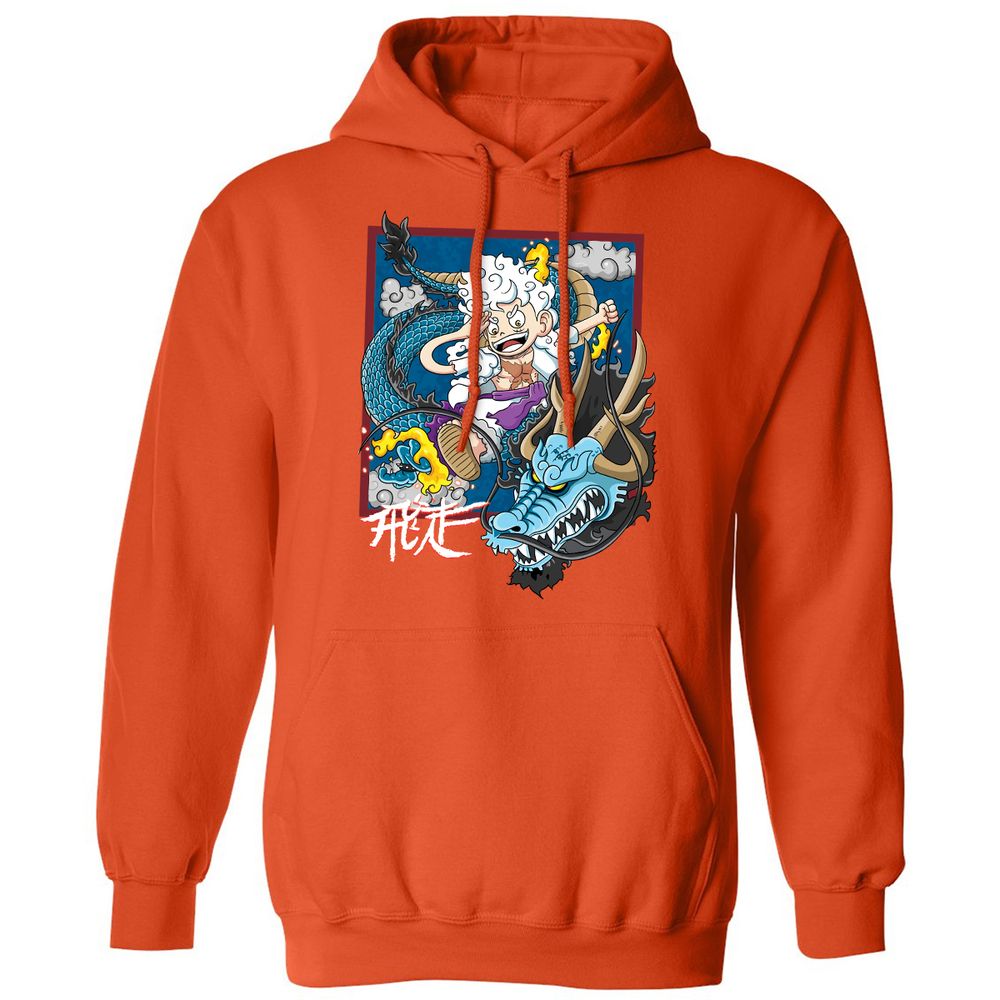 Classic Unisex Hoodie - QMHDWU5Z - Orange - 10