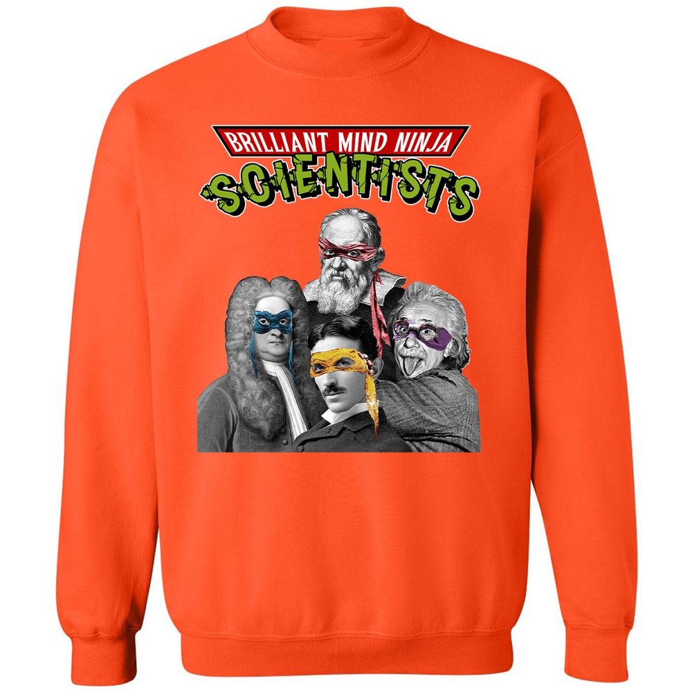 Classic Unisex Sweatshirt - 41L8H4PL - Orange - 10