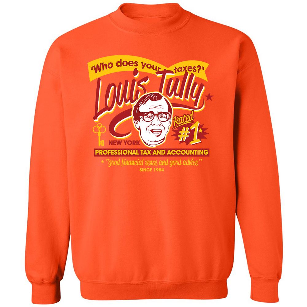 Classic Unisex Sweatshirt - A4F3DFAW - Orange - 10