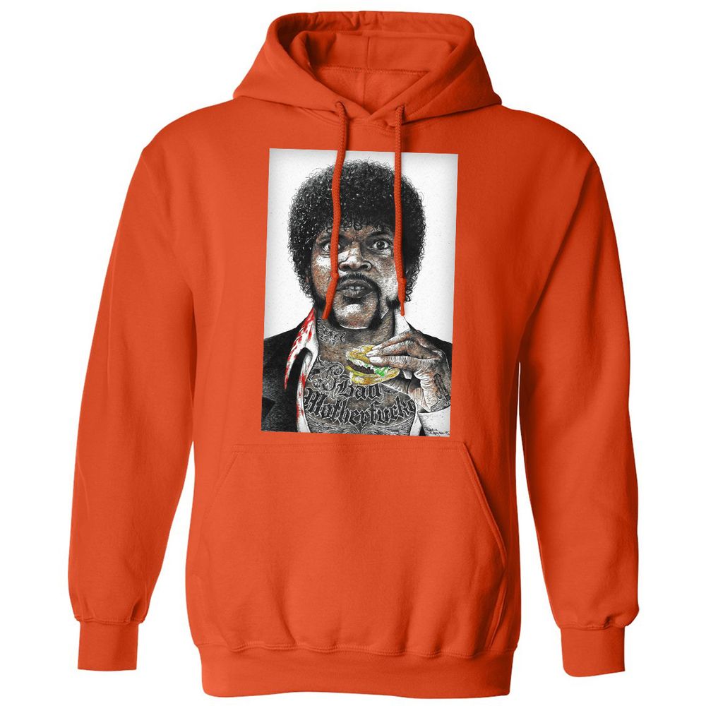 Classic Unisex Hoodie - VK7AJF1J - Orange - 10