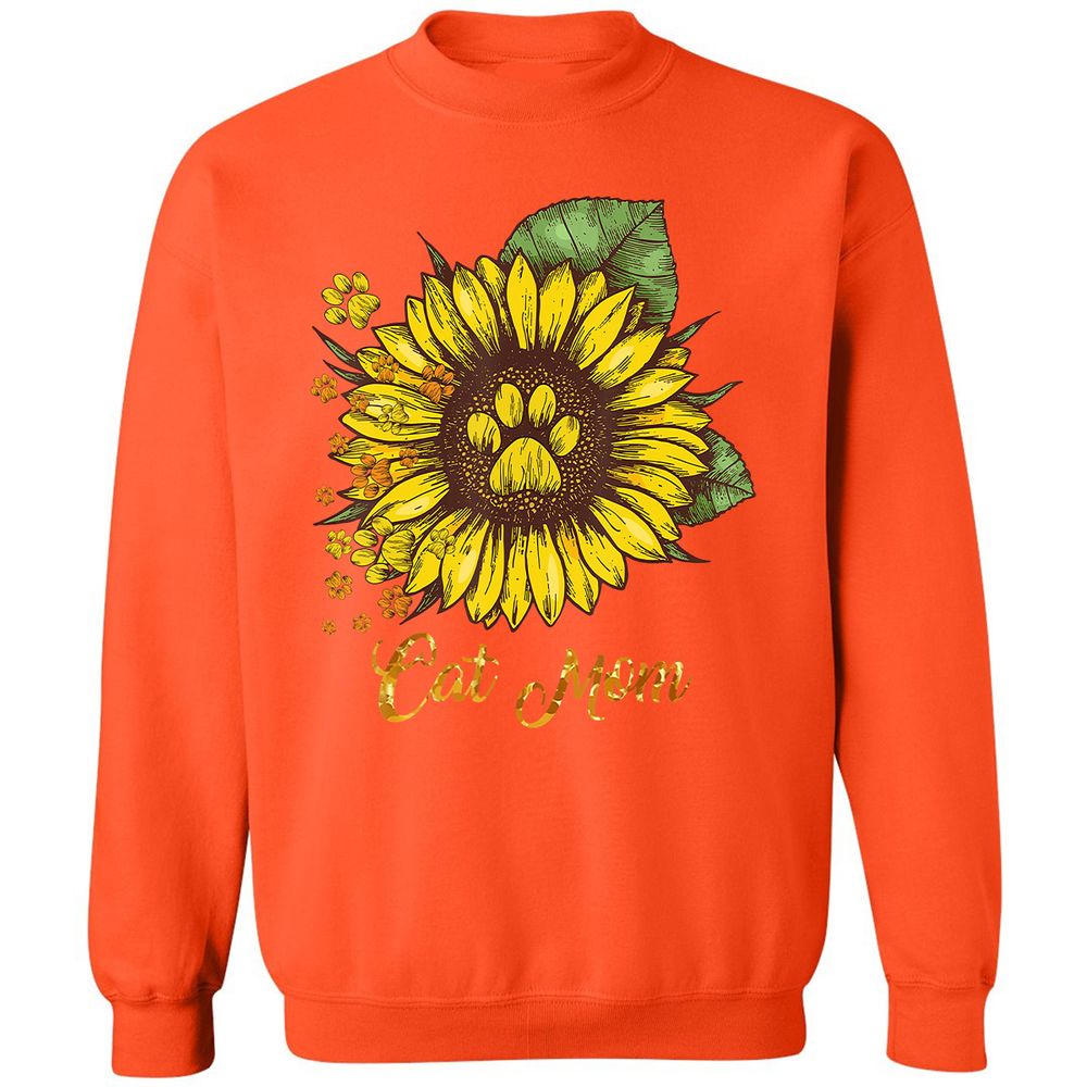 Classic Unisex Sweatshirt - KXXDER9L - Orange - 10