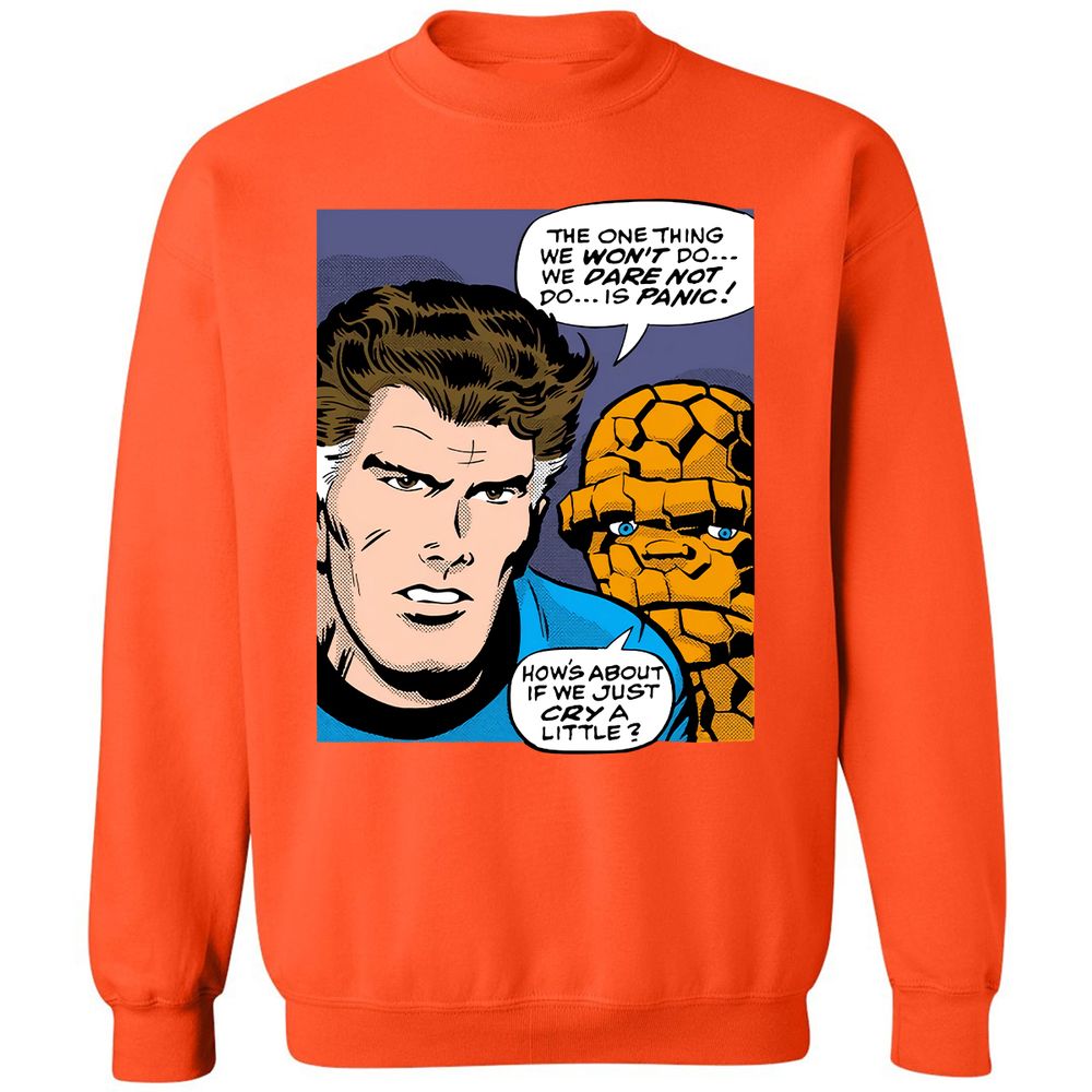 Classic Unisex Sweatshirt - CWPWJZ3Z - Orange - 10