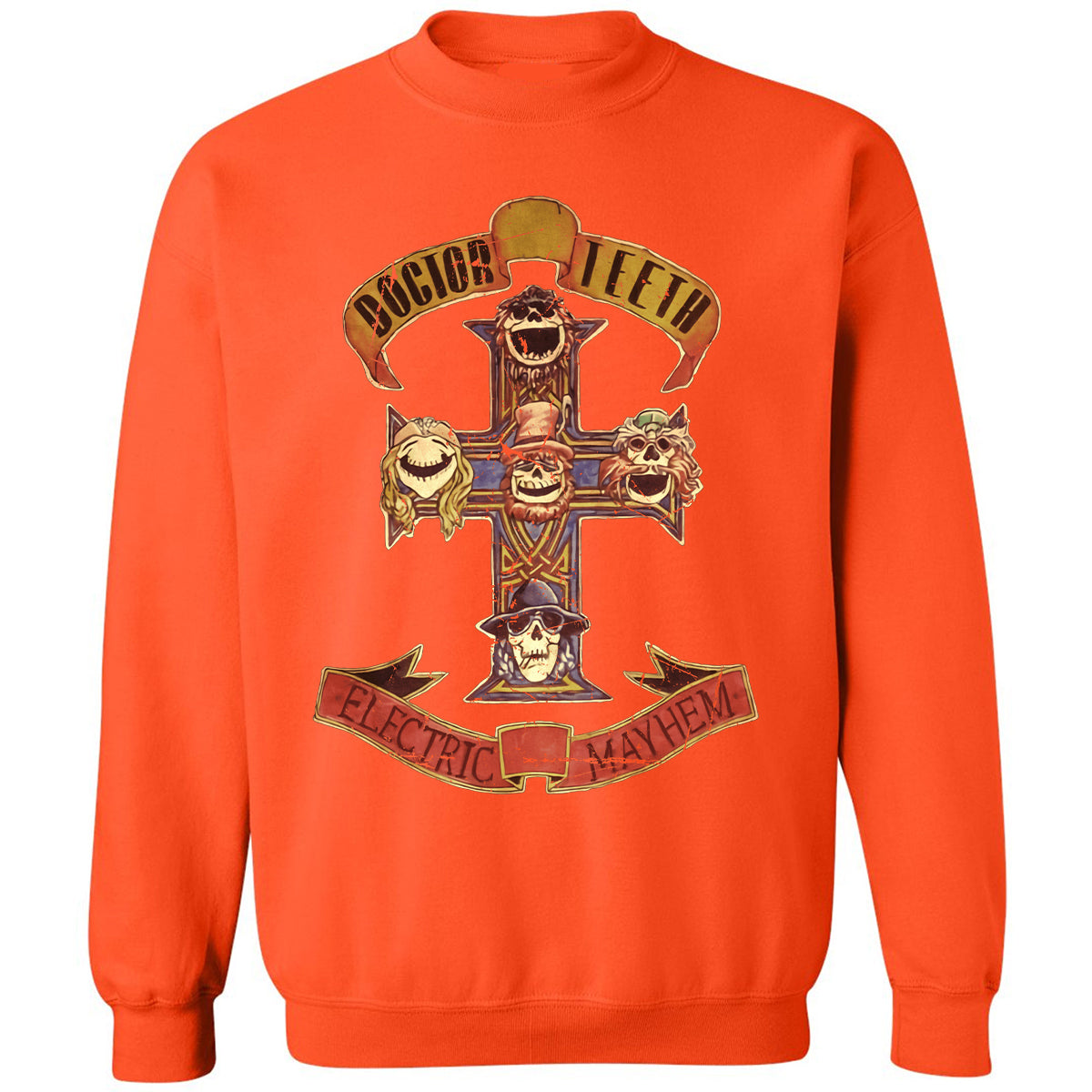 Classic Unisex Sweatshirt - 52R55VMZ - Orange - 10