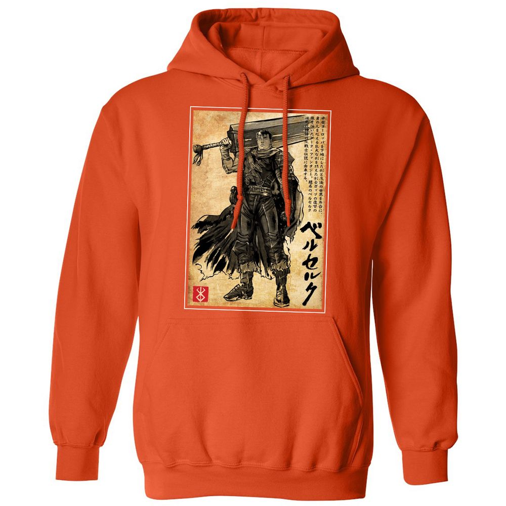 Classic Unisex Hoodie - 1W6Z3N9M - Orange - 10