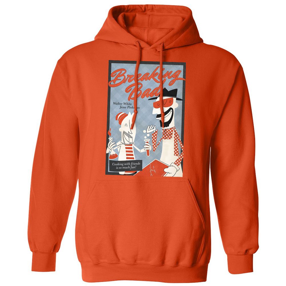 Classic Unisex Hoodie - 5ULNRQ5P - Orange - 10