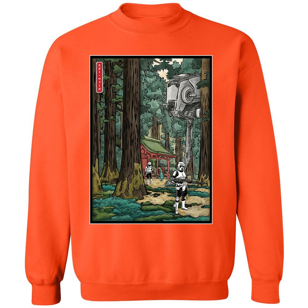 Classic Unisex Sweatshirt - KGLMBAPU - Orange - 10