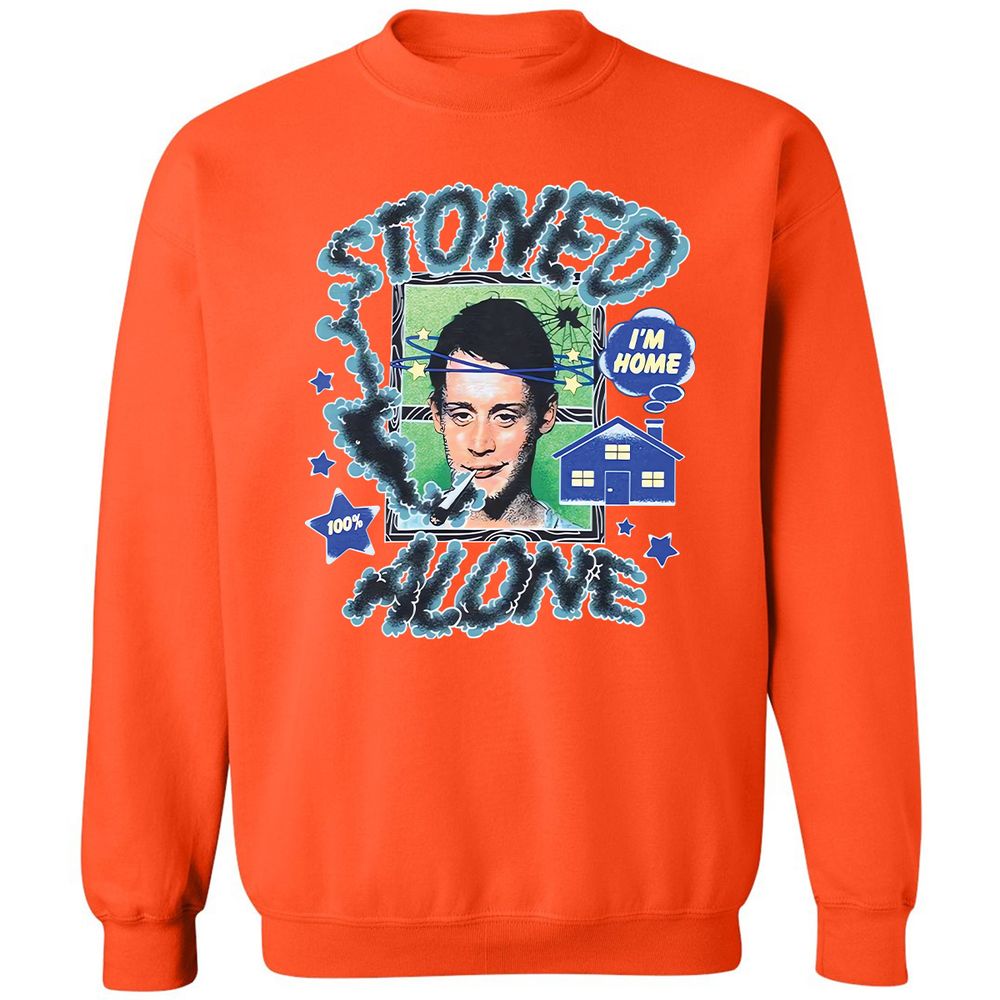 Stoned home alone - Orange - 10