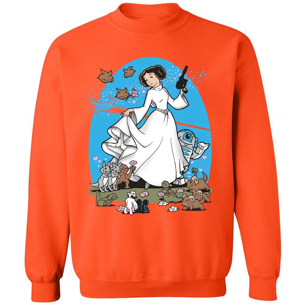 Classic Unisex Sweatshirt - N73TURLY - Orange - 10