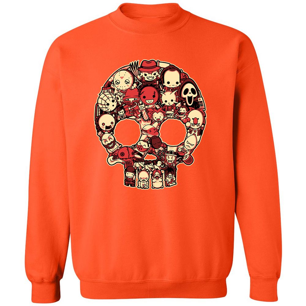 Classic Unisex Sweatshirt - 23A7HUM7 - Orange - 10