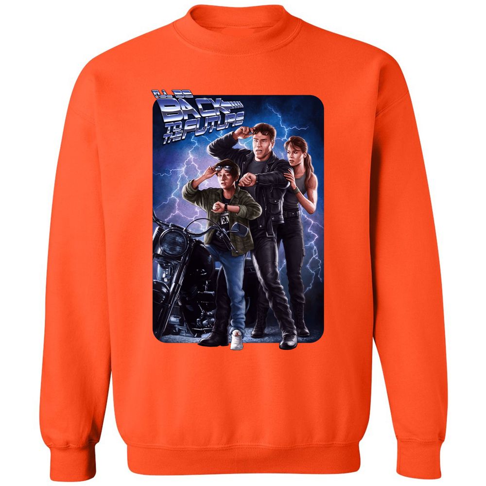 Classic Unisex Sweatshirt - SYL43WUB - Orange - 10