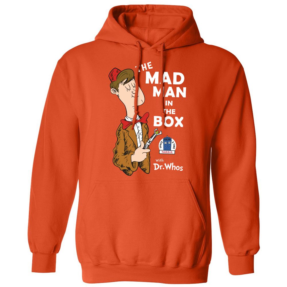 Classic Unisex Hoodie - D3DHUKRE - Orange - 10