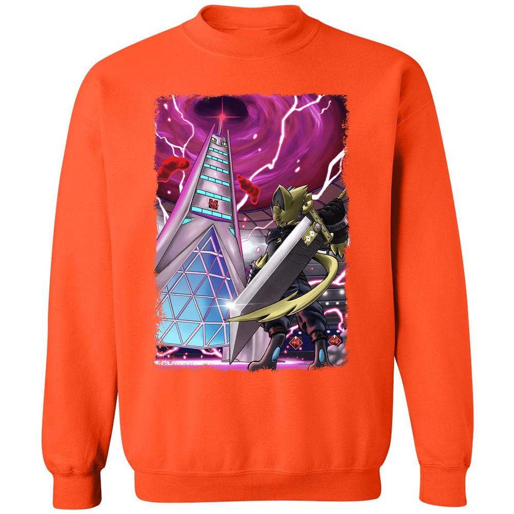 Classic Unisex Sweatshirt - ZJ1RDENL - Orange - 10